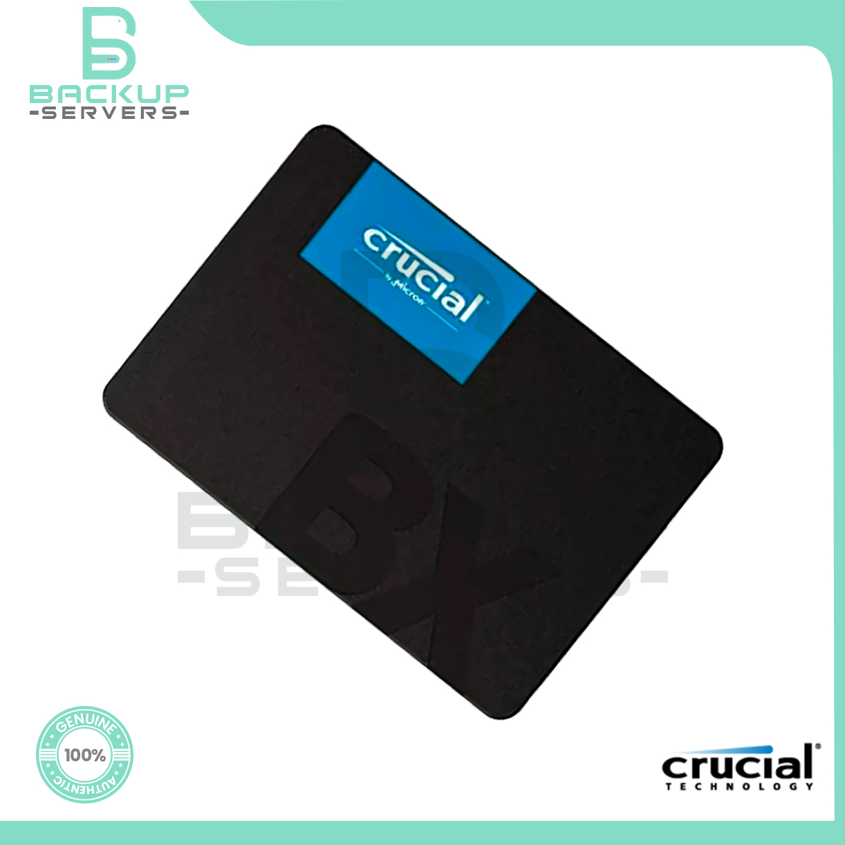 CT1000BX500SSD1 Crucial BX500 1TB 3D NAND 6Gbps SATA 2.5 Internal